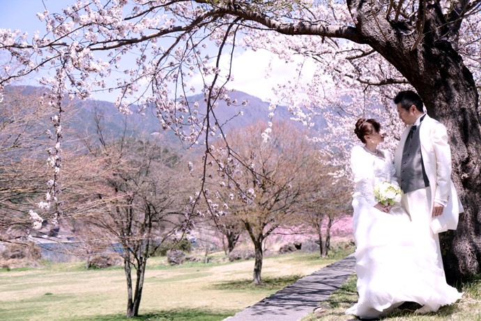 Photo Wedding Lokasi pemotretan Mt Fuji Gaun 